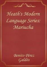 Heath's Modern Language Series: Mariucha 표지 이미지