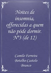Noites de insomnia, offerecidas a quem não póde dormir. Nº3 (de 12) 표지 이미지