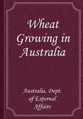 Wheat Growing in Australia 표지 이미지