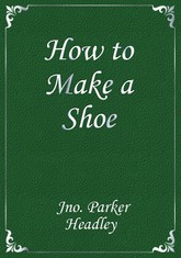 How to Make a Shoe 표지 이미지