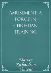 Amusement: A Force in Christian Training 표지 이미지