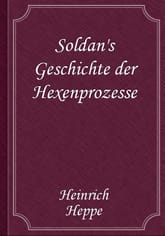 Soldan's Geschichte der Hexenprozesse 표지 이미지
