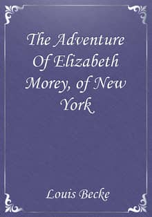 The Adventure Of Elizabeth Morey, of New York