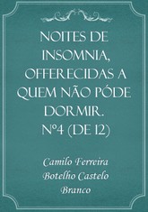 Noites de insomnia, offerecidas a quem não póde dormir. Nº4 (de 12) 표지 이미지