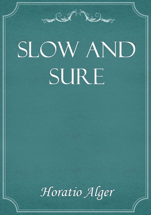 Slow and Sure 표지 이미지