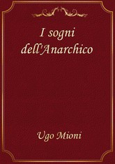 I sogni dell'Anarchico 표지 이미지