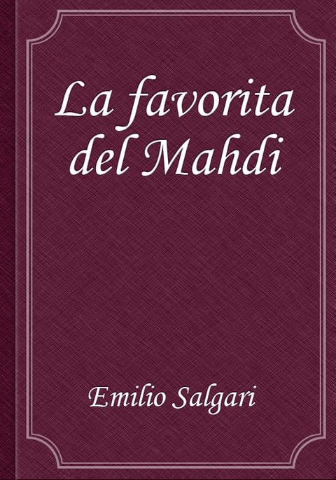 La favorita del Mahdi 표지 이미지