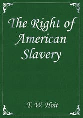 The Right of American Slavery 표지 이미지