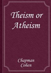 Theism or Atheism 표지 이미지