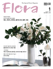 월간 FLORA 2016년 세트