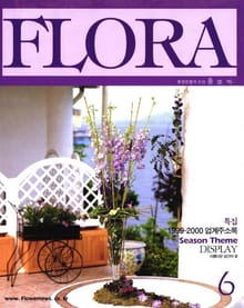 월간 FLORA 6월호 세트