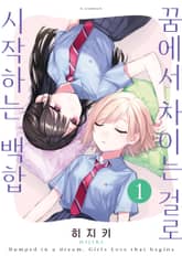 [특별 세트] 꿈에서 차이는 걸로 시작하는 백합 (총 3권) 표지 이미지