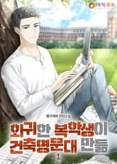 <회귀한 복학생이 건축 명문대 만듦> 세트 표지 이미지