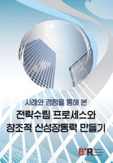 사례와 경험을 통해 본 전략수립 프로세스와 창조적 신성장동력 만들기 표지 이미지