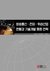 방송통신·전파·위성산업 형황과 기술개발 동향 전략 표지 이미지