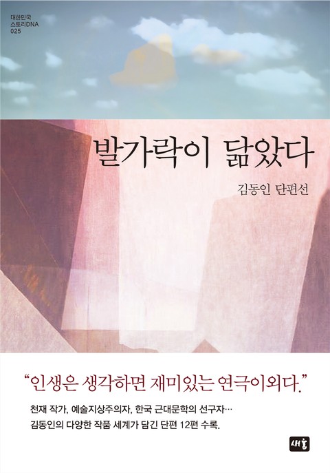 발가락이 닮았다 : 김동인 단편선 표지 이미지