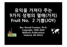 Christian Success Life Skills - 101 : 기쁨