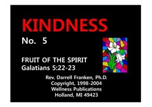 Christian Success Life Skills - 101 : KINDNESS