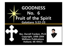 Christian Success Life Skills - 101 : GOODNESS