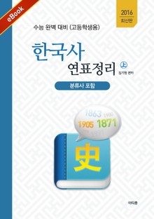 한국사 연표정리 (상) - 수능 완벽 대비