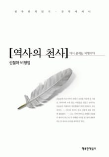 역사의 천사 - 다시 문제는 비평이다