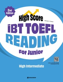 개정판 | High Score iBT TOEFL Reading For Junior High Intermediate
