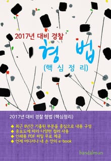 개정판 | 2017년 대비 경찰 형법 (핵심정리)