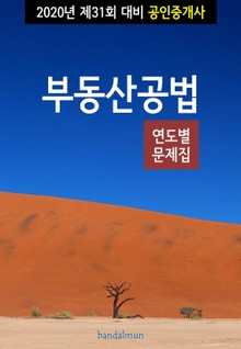 2020년 제31회 대비 공인중개사 부동산공법 (연도별 문제집)