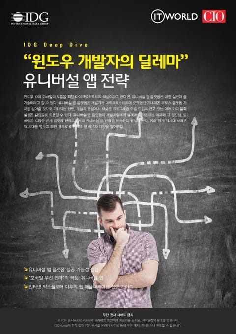 “윈도우 개발자의 딜레마” 유니버설 앱 전략 표지 이미지