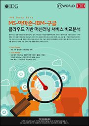 MS-아마존-IBM-구글 대격돌 ··· 클라우드 머신러닝 서비스 비교