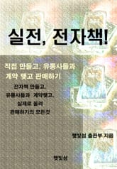 실전 전자책 - 직접 만들고, 유통사들과 계약 맺고 판매하기 표지 이미지