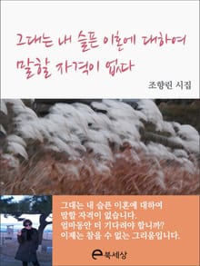 그대는 내 슬픈 이혼에 대하여 말할 자격이 없다