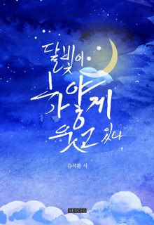 달빛이 하얗게 웃고 있다