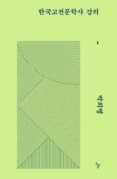 한국고전문학사 강의 1 표지 이미지