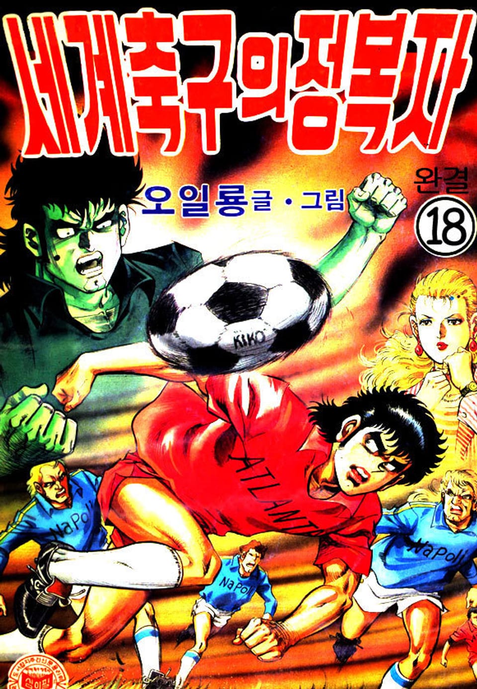 세계축구의 정복자 18권 (완결)