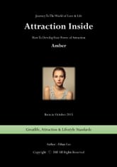 픽업아티스트 연애 매력 계발 지침서 어트랙션 인사이드 : 앰버 표지 이미지