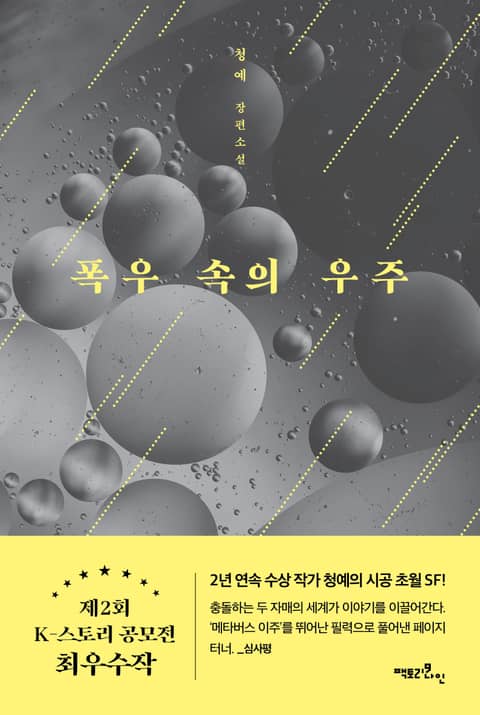 폭우 속의 우주 표지 이미지