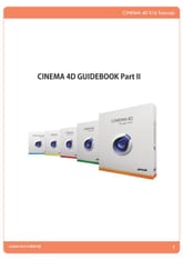 CINEMA 4D GUIDEBOOK PART2 표지 이미지