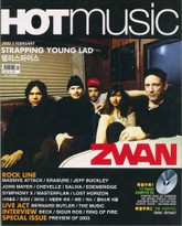 핫뮤직(HOT MUSIC) 2003년2월호 표지 이미지