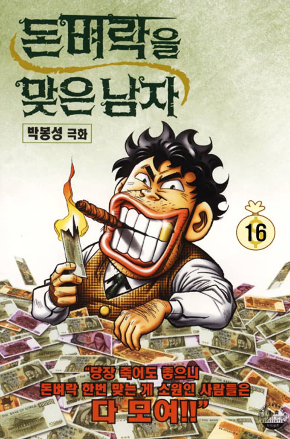 돈벼락을 맞은 남자 16권 (완결)