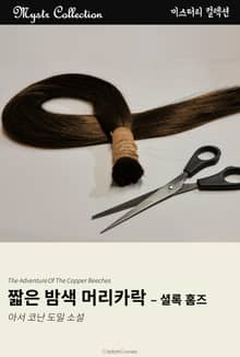 짧은 밤색 머리카락 - 셜록 홈즈