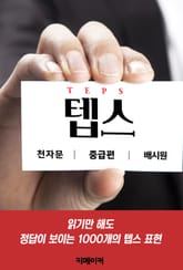 텝스 천자문 (중급) 표지 이미지