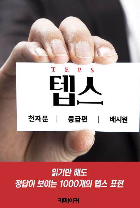 텝스 천자문 (중급) 표지 이미지