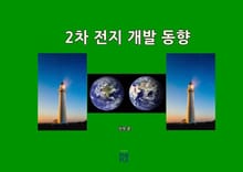 2차 전지 개발 동향