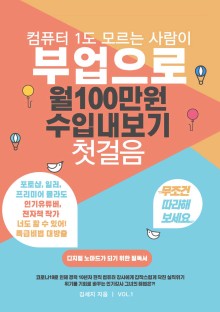 컴퓨터 1도 모르는 사람이 부업으로 월100만원 수입내보기 첫걸음