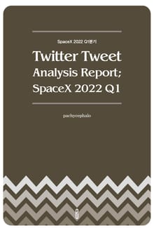 Twitter Tweet Analysis Report; SpaceX 2022 Q1