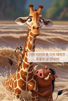 기린 키키의 목 다리 대작전: 폭풍우 강 건너기!
