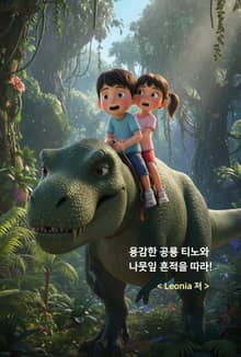 용감한 공룡 티노와 나뭇잎 흔적을 따라!