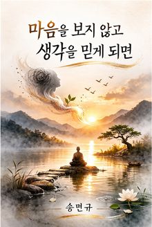 마음을 보지 않고 생각을 믿게 되면