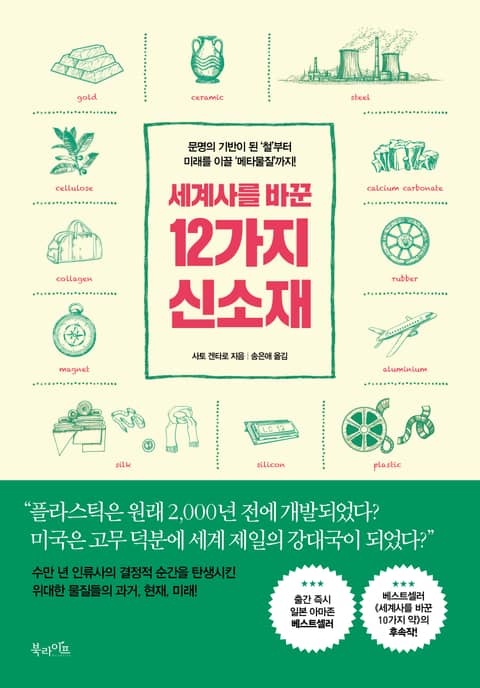 세계사를 바꾼 12가지 신소재 표지 이미지